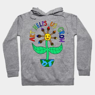 Art Helps Us Grow Hoodie